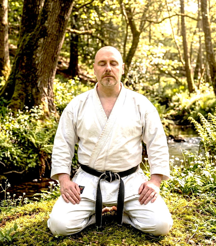 Meditation am Fluss